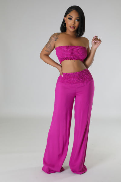 Off To Paradise Pant Set